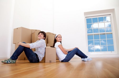 Organized storage space for students in Mordenpark