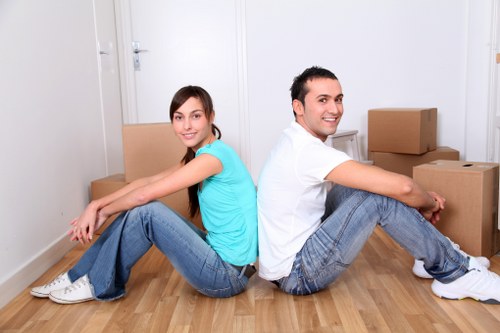 Safe handling of household items during a Mordenpark local move